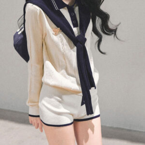 貴族英倫風針織套裝-可分開買